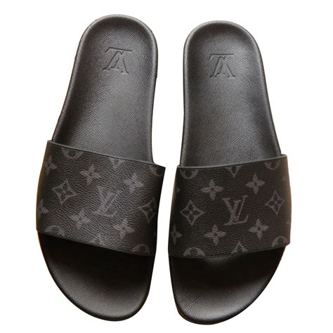 louis vuitton sandals black.